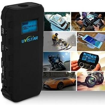 Jump Starter Batería Arrancador de Coche con la Antorcha del LED