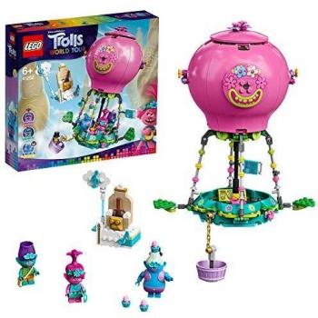 LEGO Trolls - Aventura en Globo de Poppy, Juguete de Construcción de globo Aerostático, Set Recomendado a Partir de 6 Años