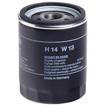 Filtro de Aceite Tornillo Hengst H14W13 - Reemplazo H40W01, Fabricado en Alemania