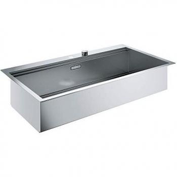 Grohe 31586SD0 - Fregadero de cocina, K800, 120 cm
