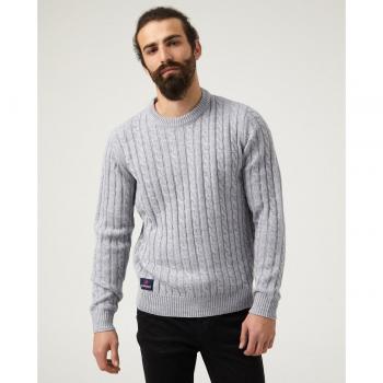 Jersey de punto grueso gris