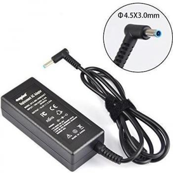 SUNYDEAL- Cargador Adaptador 65W para Portátil HP Stream 11 13 14, Elitebook Folio 1040 G1,Spectre X360,Split 13 X2,Pavilion 11 14 15 17,Touchsmart 15 17 M6 M7 Series,Chromebook 14 Series 4.5x3.0mm