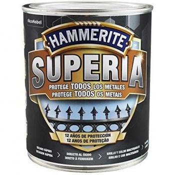 Hammerite 043339 Superia Brillo Gris 750ml