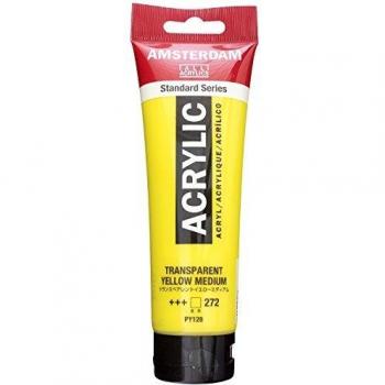 PINTURA acrílica Amsterdam 120 ml, colour amarillo transparente medio