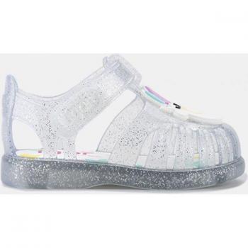 Cangrejeras IGOR Transparente Unicornio Glitter Niña