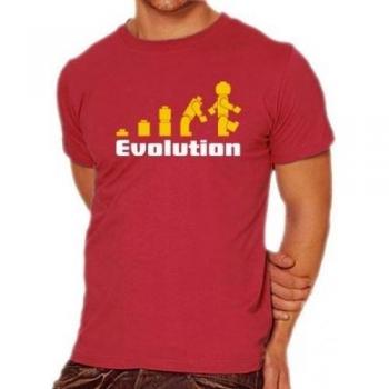 Touchlines - Camiseta para hombre, tamaño L, color brickred