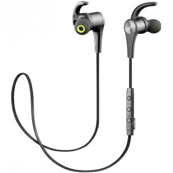 Auriculares Bluetooth 4.1 SoundPEATS Casco In-ears Inálambricos Auriculares Magnéticos con Mic Resistente al Agua IPX6 , tecnología APTX y de Ruido de Cancelación CVC 6.0,Sonido Estéreo de calidad superior
