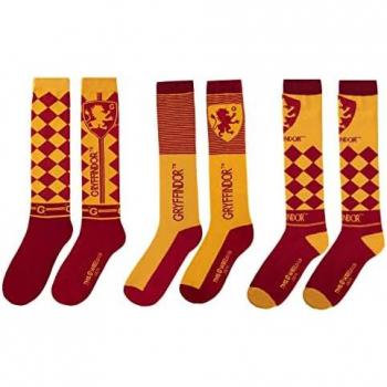 Calcetines altos de Gryffindor (Set de 3)