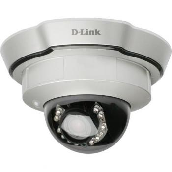 D-Link Securicam Dcs-6111 Day & Night PoE Camera with Wdr Sensor and Infra-Red Leds - Cámara De Red - Cúpula - Color
