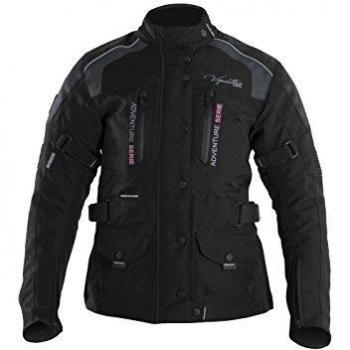 V Quattro Design – Chaqueta Moto Mujer rd-51l, Negro