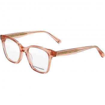 Scotch & Soda 3037 336 Armazones para Mujer Cristal, Lentes Recetados Para Mujer Transparentes, Gafas Recetadas para Mujer Cristal
