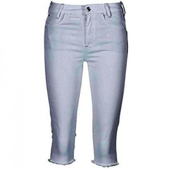 G-STAR RAW D STAQ 5 PKT High Capri Pantalones Femmes Blanco - 26 W - Pantalones Cortos