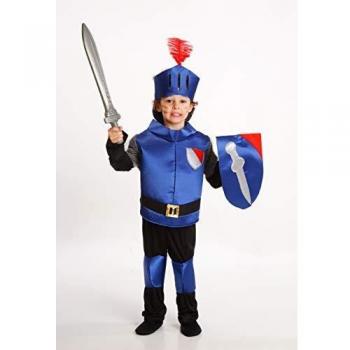 Disfraz de Caballero Feudal Azul para Niño de 3 a 5 años