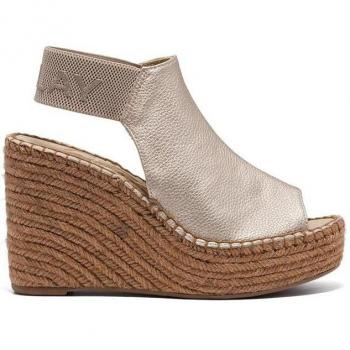 Sandalias de cuña Replay modelo Tyne con elástico y logo para mujer