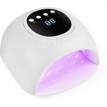 Estación de secado de uñas UV ultravioleta DAM 120W con lámparas LED - Blanco