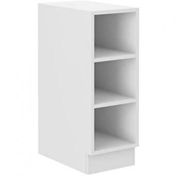 Estantería Retro Blanca 125 cm con diseño vintage