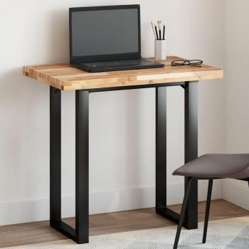Tablero de mesa rectangular madera maciza acacia 60x50x4 cm Marrón vidaXL