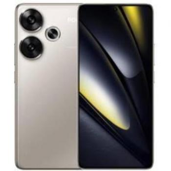 POCO F6 5G 8/256GB Titanio Libre - Smartphone de última generación con pantalla AMOLED de alta resolución y carga rápida de 90W