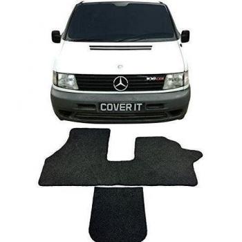 Mercedes Vito Mk1 1996 - 2004 goma avalado Tailored coche Van Mats Alfombra Camper
