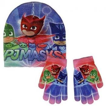Cerdá 2200002551 Set de Bufanda, Gorro y Guantes, Azul