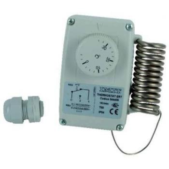 Termostato de Ambiente Estanco ERT -5/35°C - IP54 - Bulbo de Acero Inoxidable