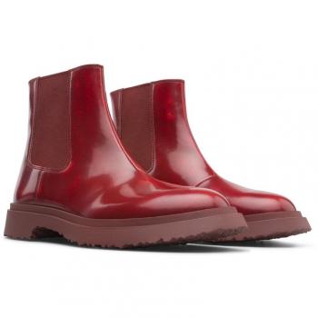CAMPERLAB Walden Ankle Boots for Men - Red/Brown, Size 40, Smooth Leather
