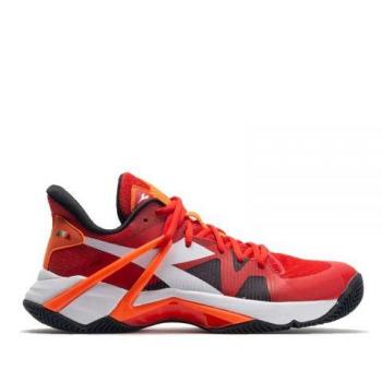 Zapatillas de Tenis Hombre Diadora B Icon Clay Rojo 178117, características: diseño en color rojo, modelo B Icon, adecuado para superficies de arcilla, cuenta con una suela que proporciona buen agarre y estabilidad, parte