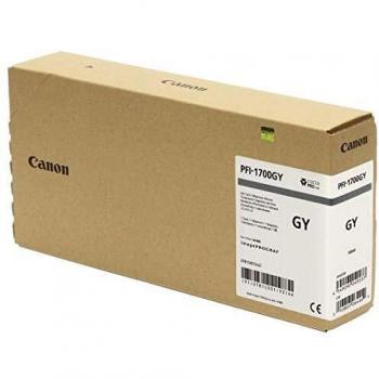 Canon PFI-1700 Grey Pigment Ink Tank (700ml)