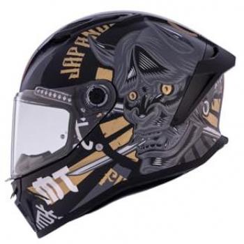Casco Integral MT Stinger 2 KRT Negro-Gris, homologación ECE 22.06/DOT, talla L