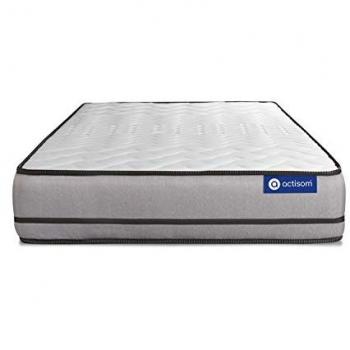 Colchón Actisom 80 x 190 cm con espuma viscoelástica y 3 zonas de confort