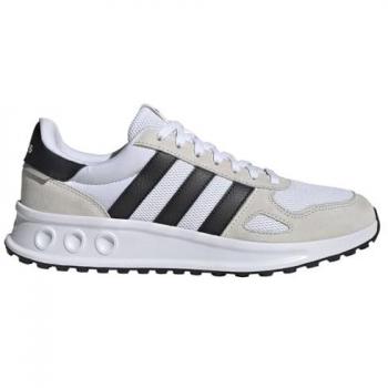 Adidas Run 84 Men's Sneakers - White/Black/Cystal White, Size 42