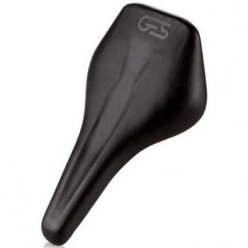 Sillin GES Zela 245x143 mm para bicicleta, diseño ergonómico, acolchado de alta densidad, material resistente al agua, compatible con la mayoría de los cuadros de bicicleta