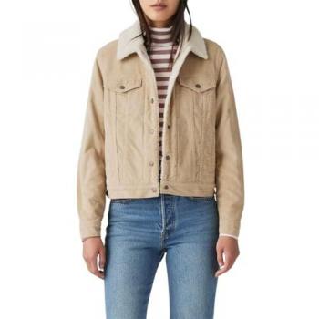 Levi's Women's Original Sherpa Trucker Jacket - Beige, Size L