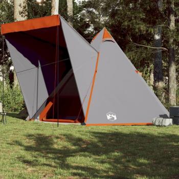 Tienda de campaña familiar tipi impermeable para 6 personas en color gris y camuflaje (verde oliva, gris y más)