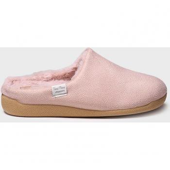 Zapatillas de casa abiertas para mujer Toni Pons en color rosa, con tejido y suela antideslizante