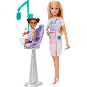 Barbie Deluxe Dentist Career Playset with Accessories and Doll