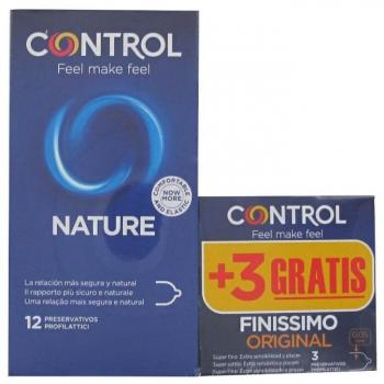 CONTROL NATURE PRESERVATIVOS 12 U + FINISSIMO 3 UNIDADES