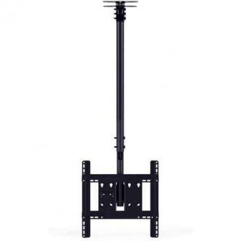 Soporte de Techo Multibrackets Negro para Monitor 55 (139,7 cm) Capacidad 70 kg VESA 200x100mm y 400x400mm
