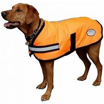 Abrigo reflectante para perros Weatherbeeta Comfitec Parka 300D Naranja, 45cm