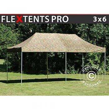 Carpa Plegable Rápida FleXtents Pro 3x6m Camuflaje Impermeable