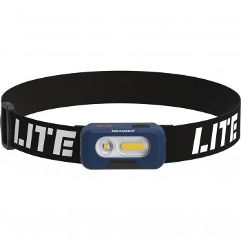 Linterna frontal SCANGRIP Lite 75-150 lúmenes con ajuste de brillo y diseño ergonómico