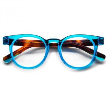 Etnia Barcelona Ibiza 04 BLBR Men's Eyeglasses Blue Size 47 - Frame Only - Blue Light Block Available