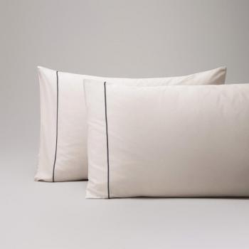 Fundas de Almohada Regent Beige 100% Algodón Egipcio