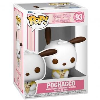 Figura de Vinilo Funko Pop! Pochacco con Postre - Hello Kitty y Amigos 9,5 cm