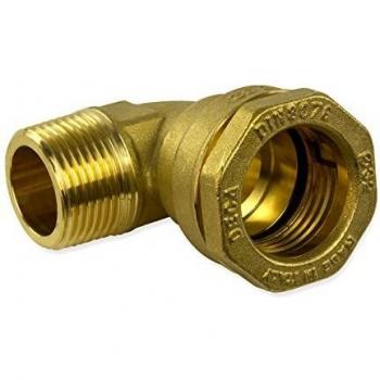 Codo de Latón 25 mm x 3/4 Macho Caleffi 867