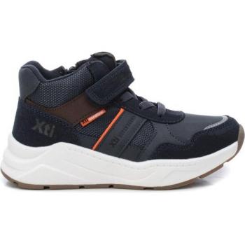 Botas XTI 150115 Niño Navy - Botines de niño en color azul marino con cierre de cremallera, cómodos y resistentes. ¡Ideal para los más pequeños!