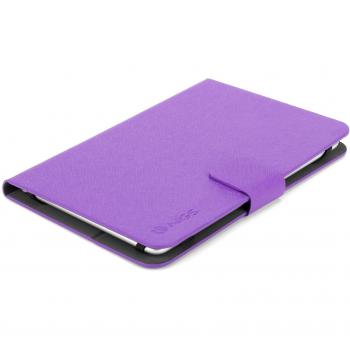 FUNDA/SOPORTE 3 NIV. UNIVERSAL ULTRAFINA PARA TABLETAS 7-8 NGS PAPIRO PURPLE. POLIPIEL Y CIERRE IMAN  COLOR MORADO