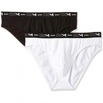 Dim Slip Pack 2 Cotton Stretch Negro M