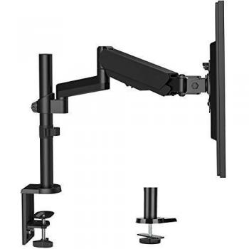 Putorsen soporte de escritorio para monitor de las pantallas de tv lcd y computadora de17z32z brazo de monitor con resorte de gas altura ajustable la capacidad de carga es 8kg