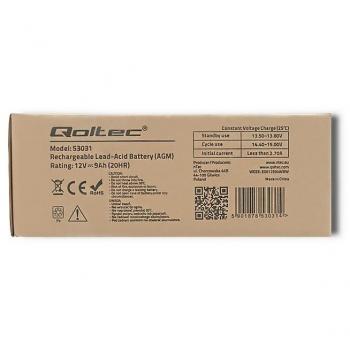 Batería para SAI Qoltec 53031 9 Ah 12 V